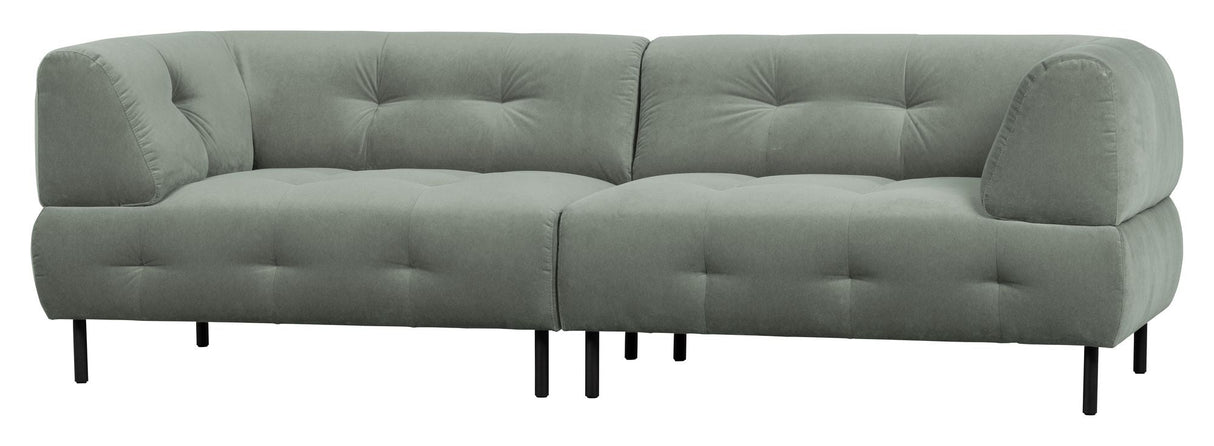 Lloyd 4-Pers. Soffa, Mat Waterplant Velor