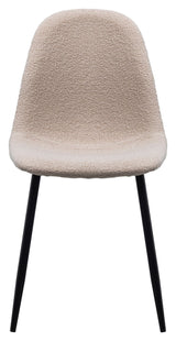 Marije Dining Chair - Taupe Teddy