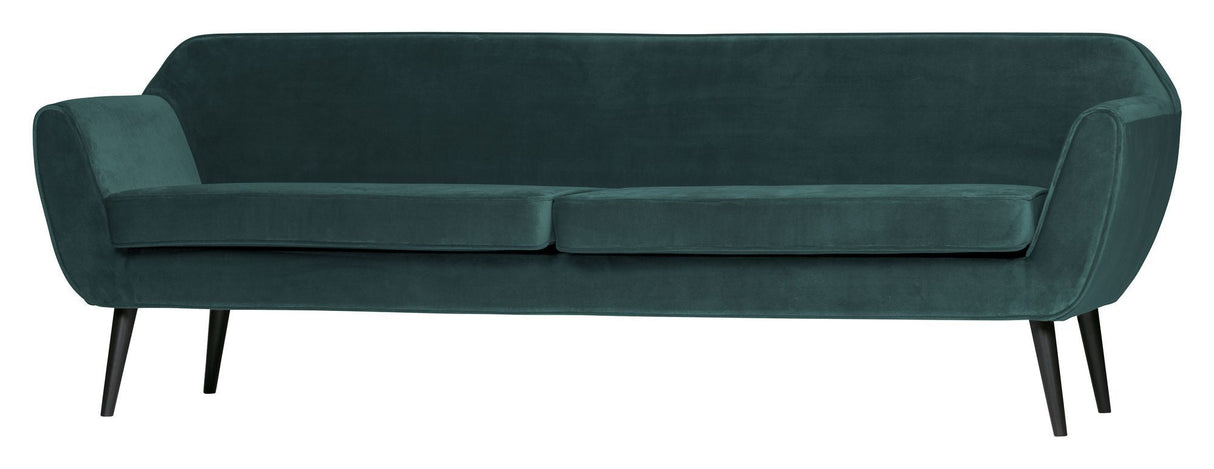 Woood Rocco 4 -sits soffa - Teal Velor