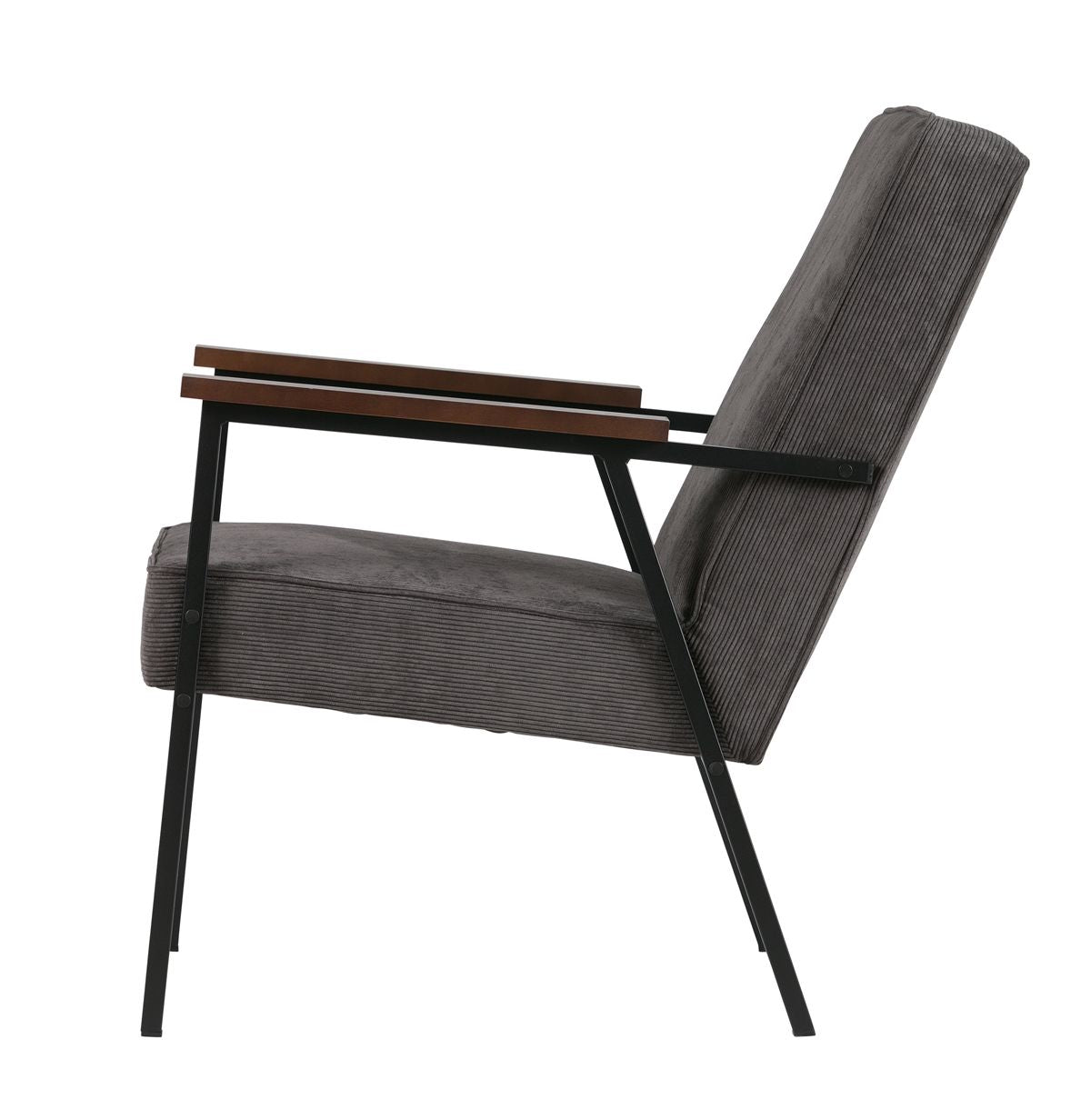 Woood - Sally Lounge Chair - Anthracite