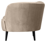 Sara Lougesofa, vänster vända - Khaki Velvet