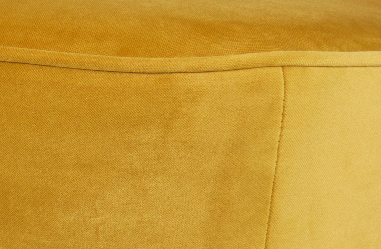 Woood - Sara Lounge Soffa - Yellow Velvet