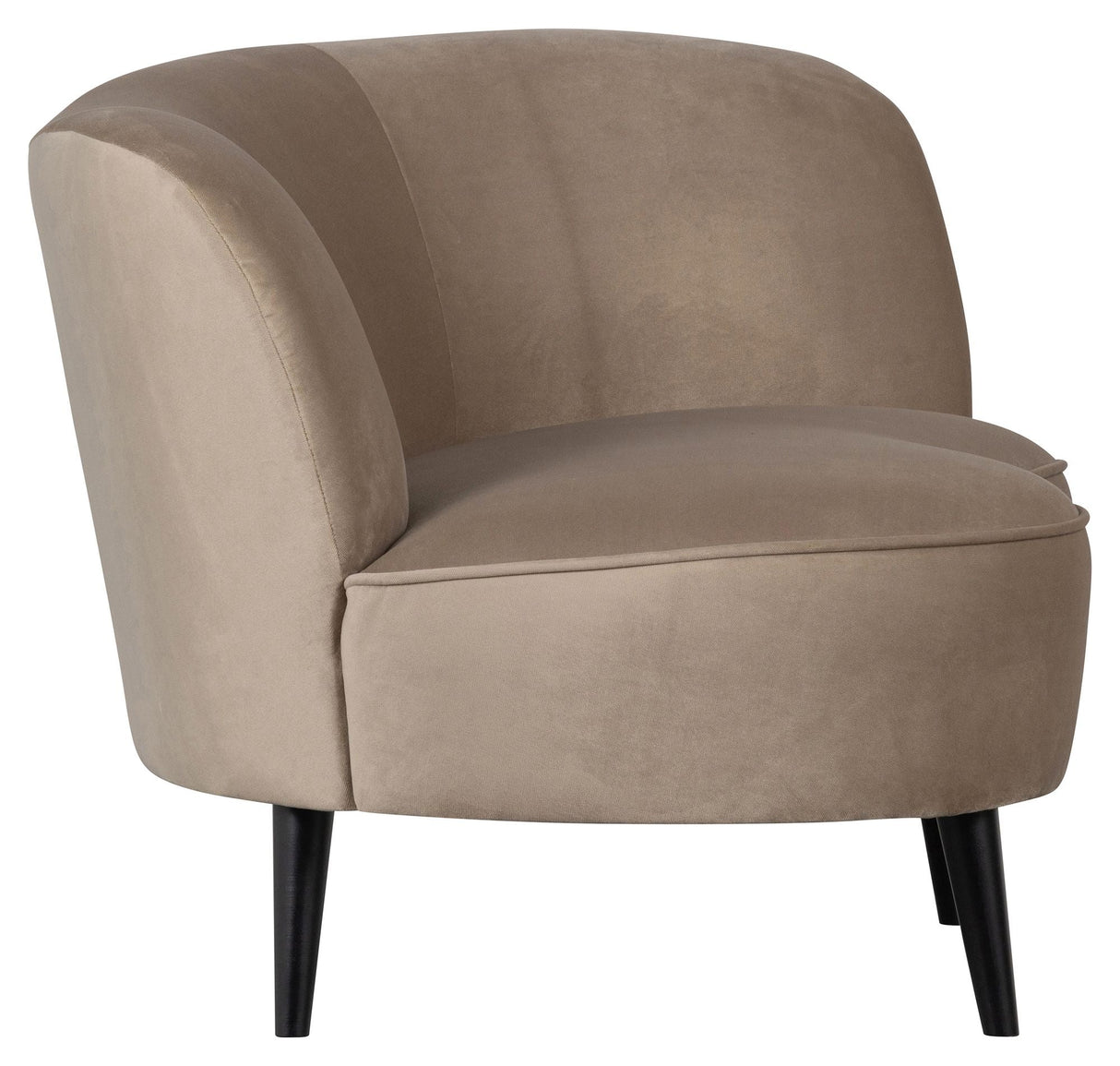 Sara Lounge soffa, höger ansikte - Khaki Velvet