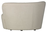 Woood Stone Lounge Bed Left -Facing - Cream