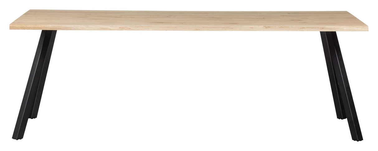 Woood Tablo Dining Table - Oak/V -Legs, 200x90