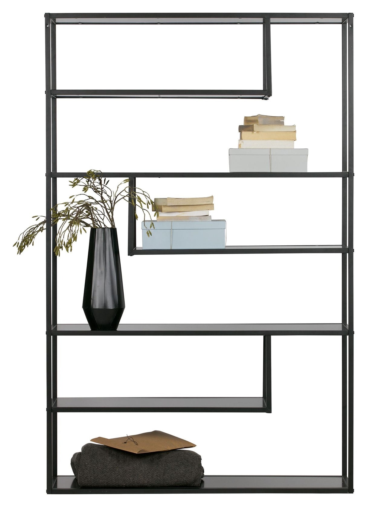 Teun Shelf 188x120 - Svart