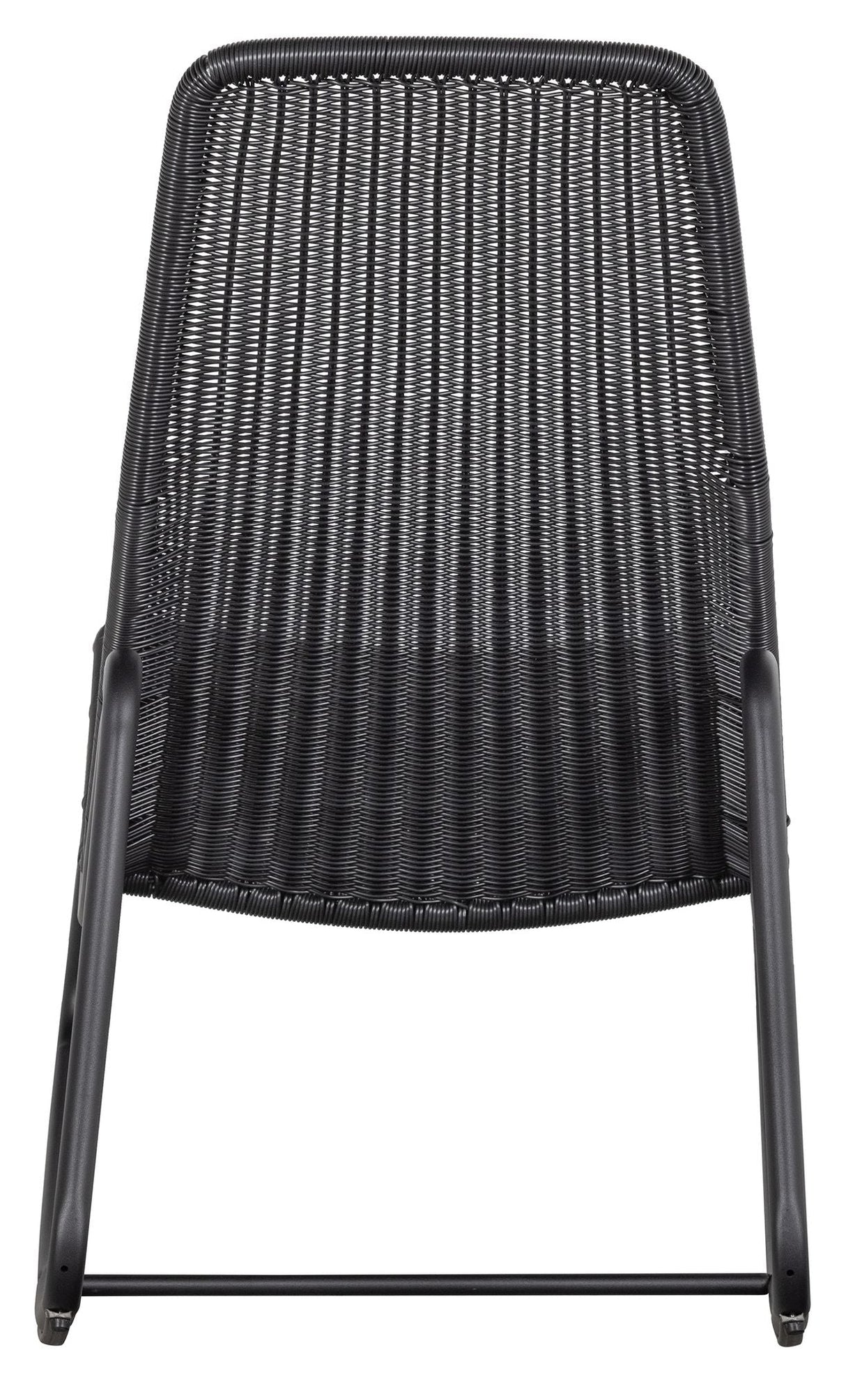 Tom Swing Chair utomhus, svart rotting/metall