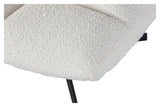 Vinny Lounge Chair w. svivningsfot - off -white bouclé