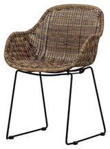 Willow Garden Chair w. armstöd, natur