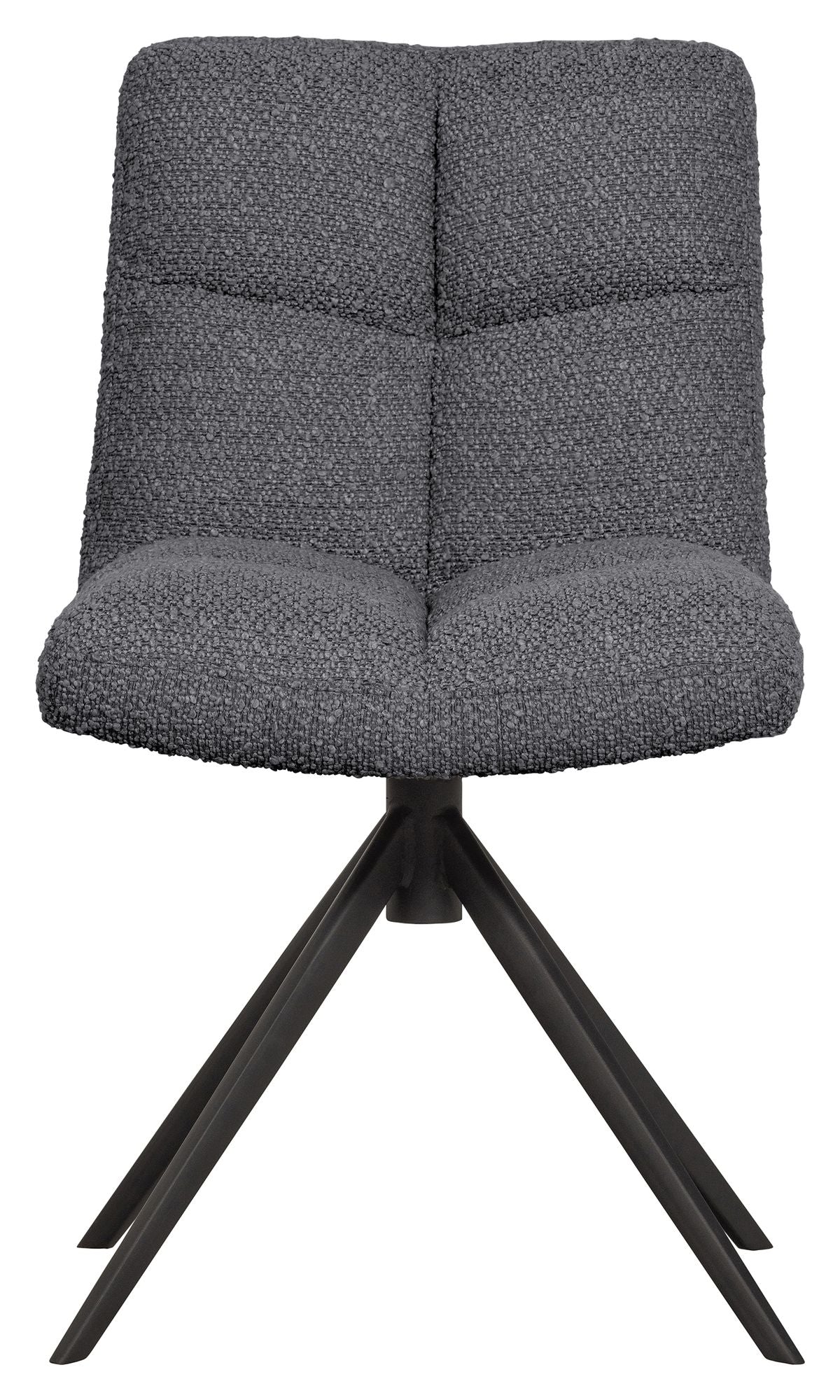 Winny Dining Chair - Anthracite Bouclé