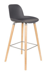 Zuiver Albert Kuip Barstool - Dark Grey