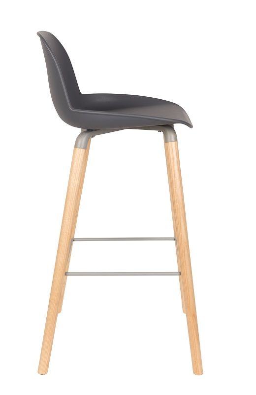 Zuiver Albert Kuip Barstool - Dark Grey