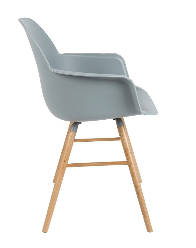 Zuiver Albert Kuip Dining Chair Armest - Grey