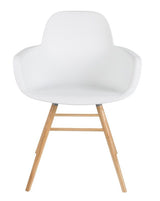 Zuiver Albert Kuip Dining Chair Armest - White