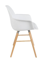 Zuiver Albert Kuip Dining Chair Armest - White