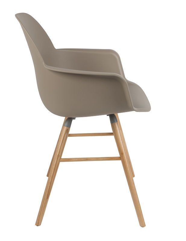 Zuiver Albert Kuip Dining Chair Armests - Taupe