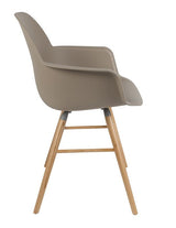 Zuiver Albert Kuip Dining Chair Armests - Taupe