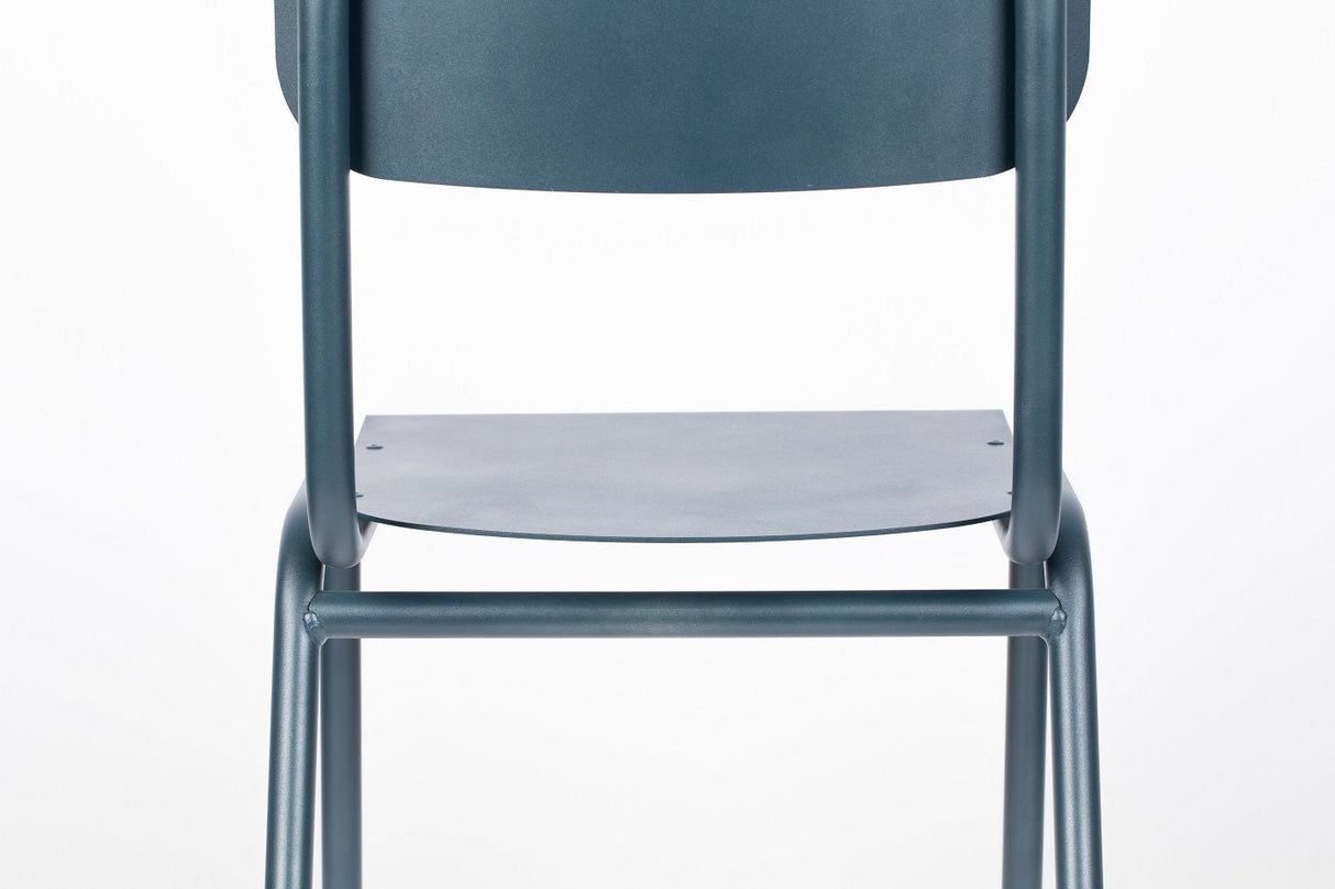 Zuiver Back to School Garden Chair - Grey Blue