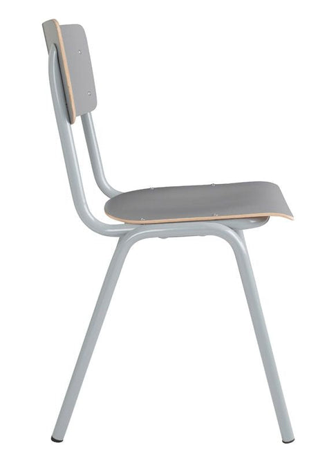 Zuiver tillbaka till skolan Stack Chair - Grey