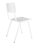 Zuiver tillbaka till skolan Stacking Chair - White