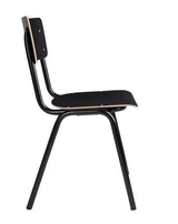 Zuiver tillbaka till skolan Stacking Chair - Black