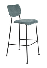 Zuiver Benson Barstool - Grey Blue