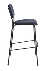 Zuiver Benson Barstool - Dark Blue