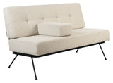 Bowie Lounge Soffa, White Teddy