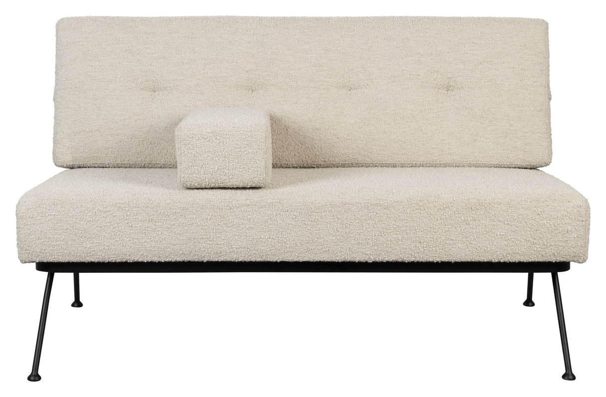 Bowie Lounge Soffa, White Teddy