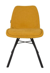 Zuiver Brent Dining Chair - Mustard