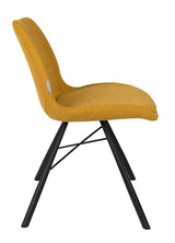 Zuiver Brent Dining Chair - Mustard