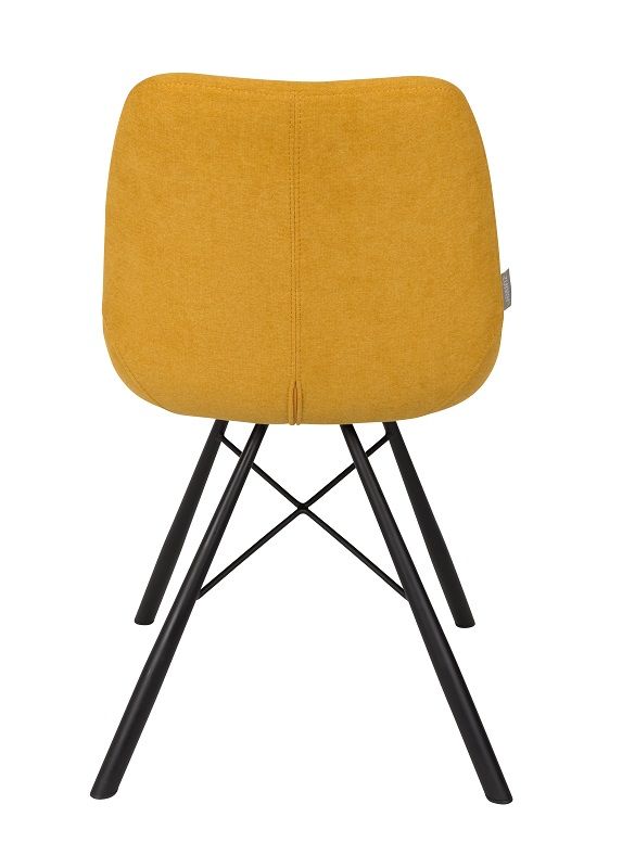 Zuiver Brent Dining Chair - Mustard