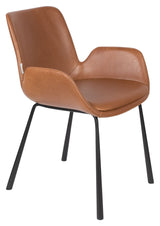 Zuiver Brit ll Dining Chair - Brown