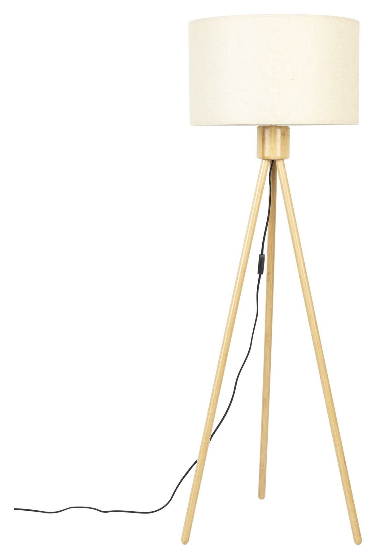 Zuiver Fan Floor Lamp Bamboo