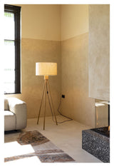 Zuiver Fan Floor Lamp Bamboo