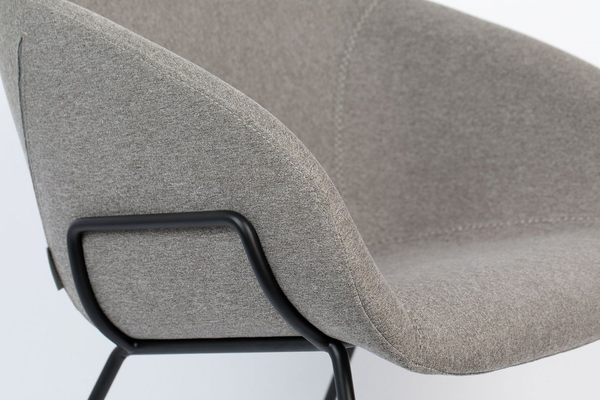 Zuiver Feston Lounge Chair - Grått tyg