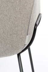 Zuiver Feston Lounge Chair - Grått tyg