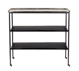 Zuiver Gusto Console Table w/Wheel - Black