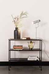 Zuiver Gusto Console Table w/Wheel - Black