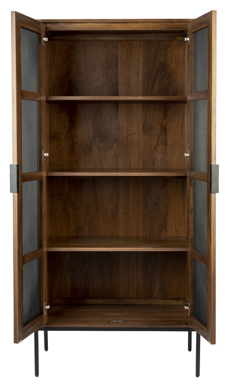 Zuiver Hardy Wine Cabinet - Walnut Definiera/svart