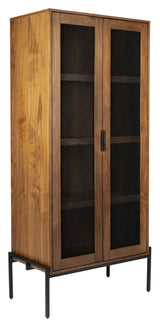 Zuiver Hardy Wine Cabinet - Walnut Definiera/svart