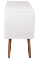 Zuiver High på Wood Sideboard - White - B: 160