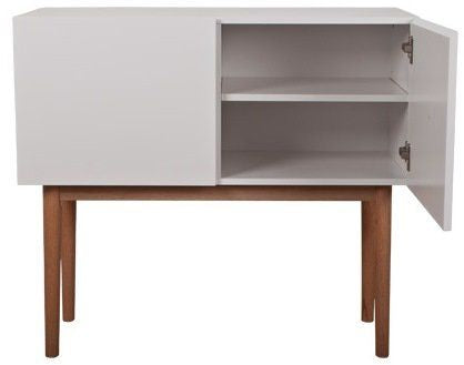 Zuiver High på Wood Sideboard - White - B: 90