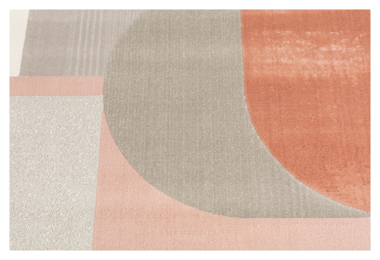 Zuiver Hilton Carpet - Grå/rosa, 160x230