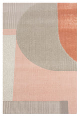 Zuiver Hilton Carpet - Grå/rosa, 160x230