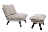 Zuiver Lazy Sack Lounge Chair - Light Grey