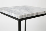 Zuiver Marble Power sidobord - vitt