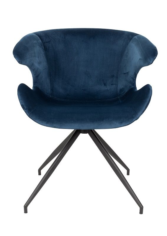 Zuiver Mia Dining Chair w/Armests - Blue