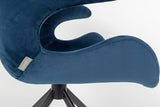 Zuiver Mia Dining Chair w/Armests - Blue