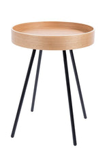 Zuiver Oak Side Table - Light Oak Veneer